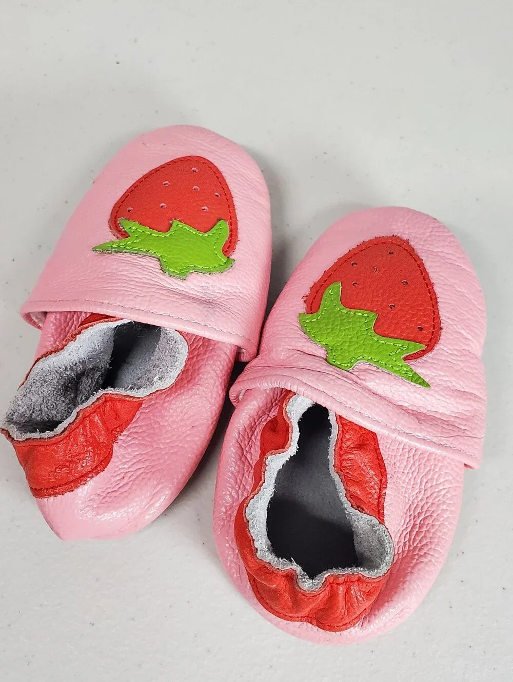 Source Unknown strawberry leather